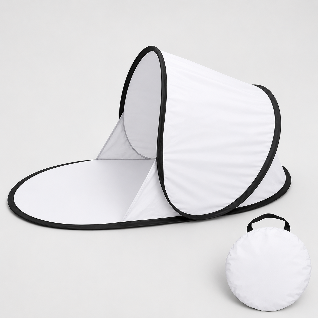 Outdoor Pop up Beach Tent Ultra Light Silver Coating Camping Tent UV Protection Sunshade Instant Sun Shade Shelter for 1 Person