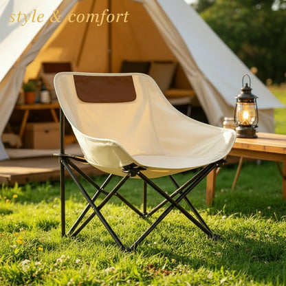 Outdoor Folding Camping Chair, Ultra Light Portable Seat for Picnic, Fishing, Hiking, Camping & Travel, Easy to Carry Chair
